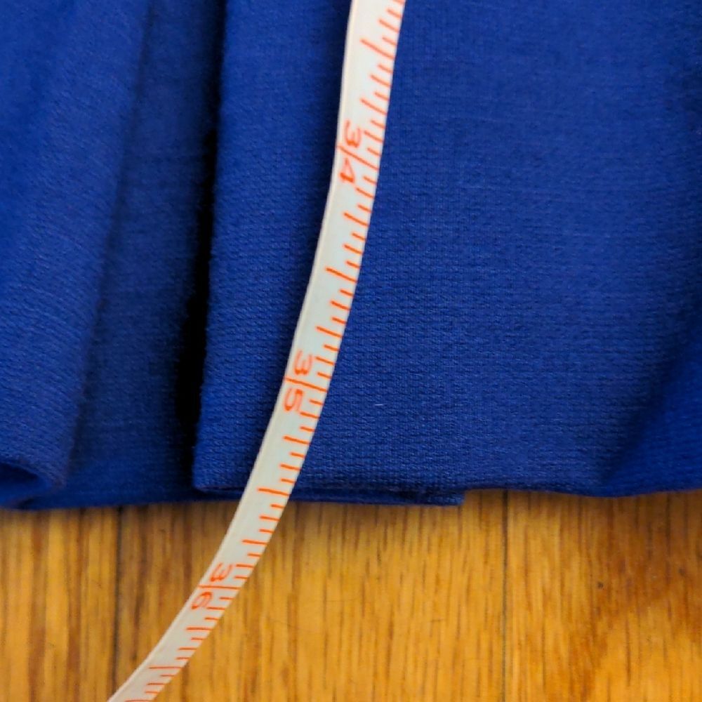 New York & Company Blue Ruched mini Dress - Picture 12 of 12
